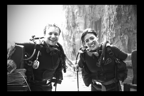 Brian and Me Ra Scuba diving in Koh Phi Phi Thailand
