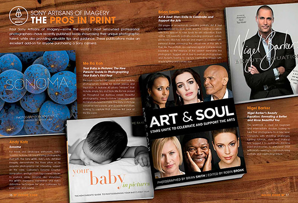 Inside Edge magazine features Your Baby In Pictures by Me Ra Koh