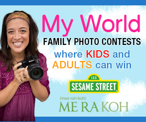 Sesame Street and Me Ra Koh Photo Contest