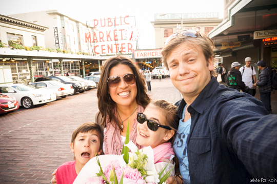 Being Tourist in Our Hometown, Seattle, Pike Place Market, Summer Family Fun