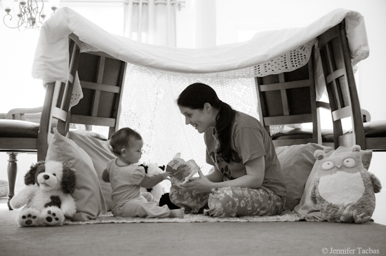 First Year: A Blanket Fort For Baby by Jennifer Tacbas