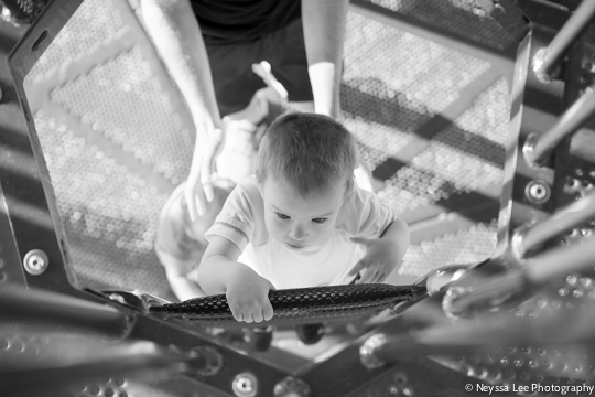 photographing toddlers at the playground