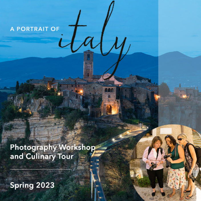 9 Day Photography Workshop and Culinary Tour in Italy by Me Ra Koh, FIORIA