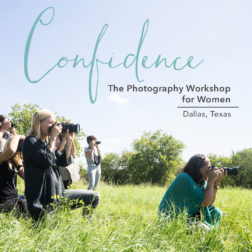 CONFIDENCE Photography Workshop for Women