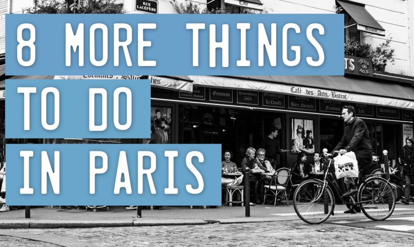 If you're headed to France, check out this post of 8 MORE Things to Do in Paris with Family and Friends from Adventure Family!